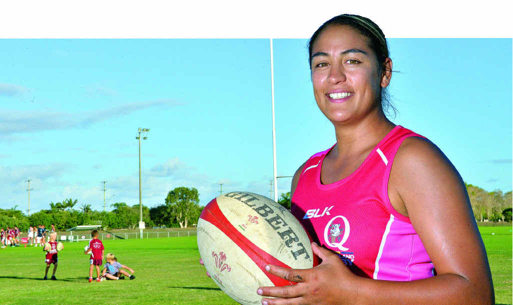 CALLED UP: Rugby player Shaan Waru has been invited to train with the Australian sevens squad. CALLED UP: Rugby player Shaan Waru has been invited to train with the Australian sevens squad.
